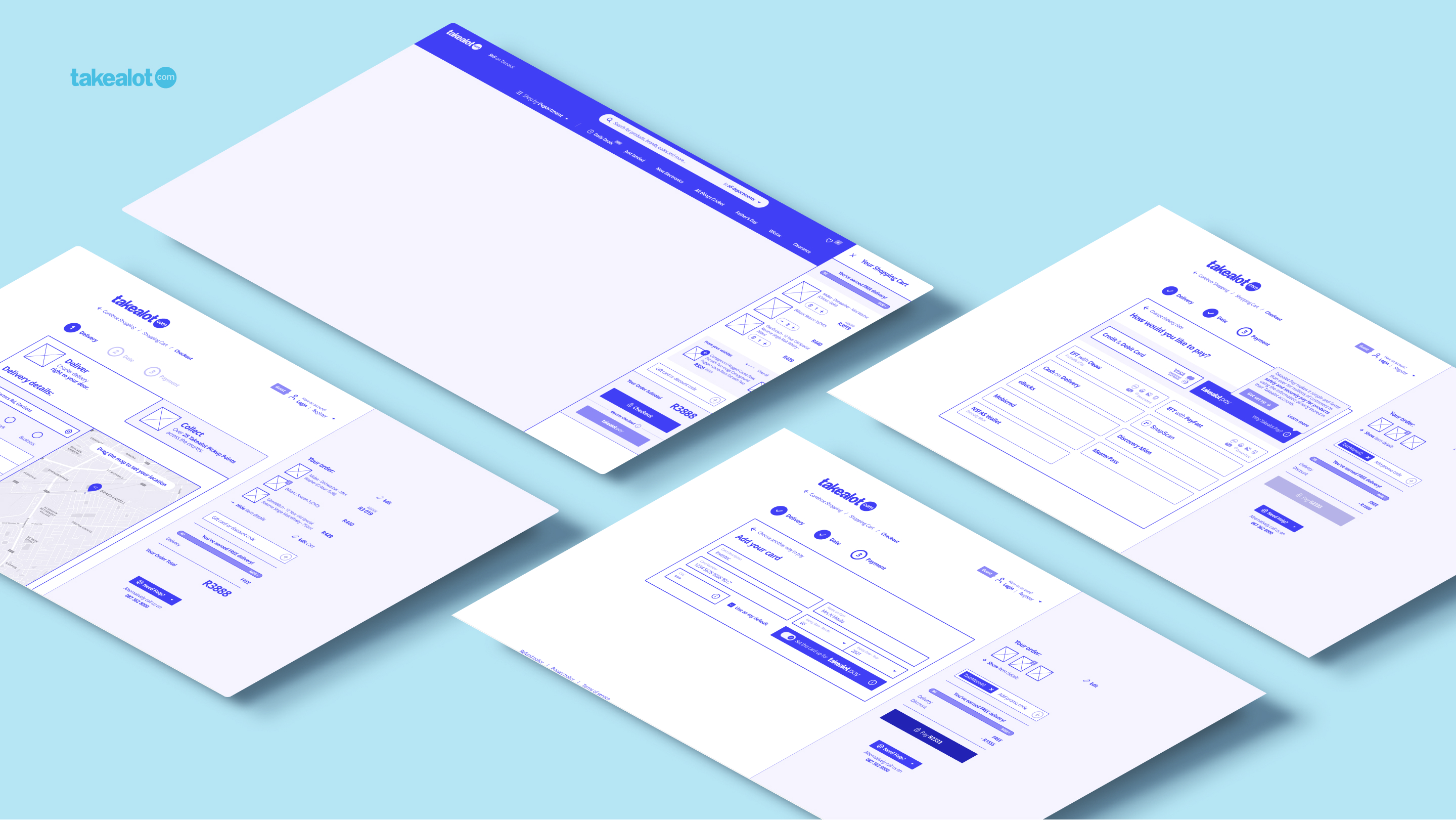 Redesigning the Takealot checkout journey